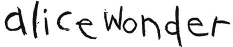 Logo tienda alice wonder